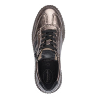 Jana Womens Tamaris Womens Gold Slip-On Fashion Trainer 8-83729-45