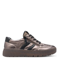 Jana Womens Tamaris Womens Gold Slip-On Fashion Trainer 8-83729-45