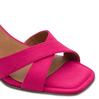 Jana Womens Tamaris Womens Pink Ankle Strap Block Heel Sandal 1-28362-46
