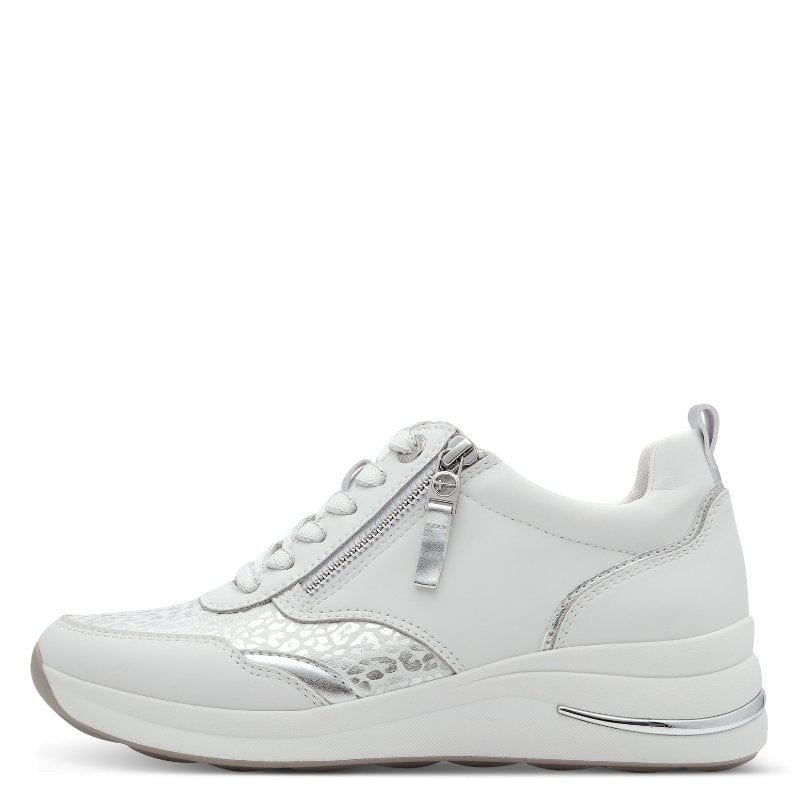 Jana Womens Tamaris Womens White Comfort Trainer 8-83714-43
