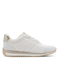 Jana Womens Tamaris Womens White Lace Up Fashion Trainer 8-83734-46