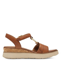 Jana Womens TAN / 4UK Tamaris Womens Tan Comfort Sandal 8-88718-44