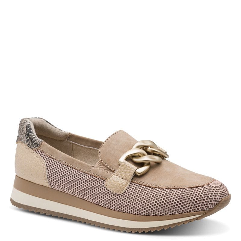 Jana Womens TAUPE / 4UK Jana Womens Taupe Slip On Shoes 8-24766-42