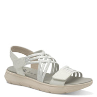 Jana Womens WHITE / 4UK Jana Womens White Softline Sandals 8-28766-42