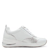 Jana Womens WHITE / 4UK Tamaris Womens White Comfort Trainer 8-83714-43