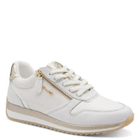 Jana Womens WHITE / 4UK Tamaris Womens White Lace Up Fashion Trainer 8-83734-46