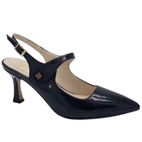 Kate Appleby Womens BLACK / 3UK Kate Appleby Black Patent Strap Shoe - Parciau