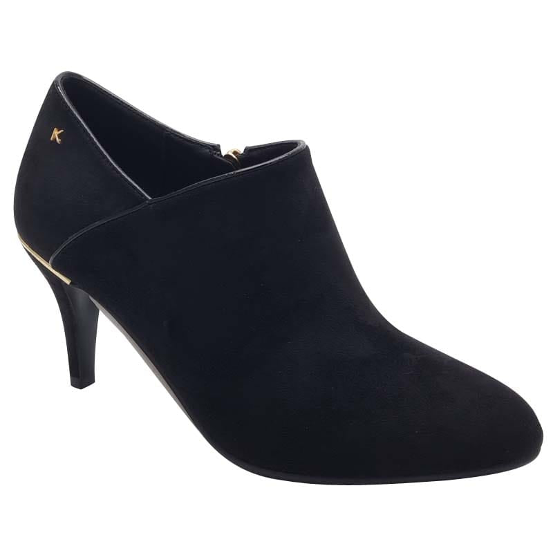 Kate Appleby Womens BLACK / 3UK Kate Appleby Womens Black High Heel Side Zip Shoe Boot - Narbeth