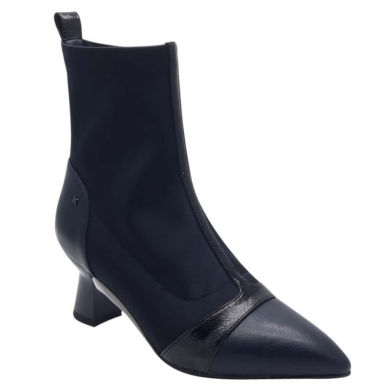 Kate Appleby Womens BLACK / 3UK Kate Appleby Womens Black Side Zip Socks Boot - Pymoor