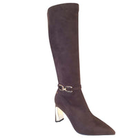 Kate Appleby Womens BROWN / 3UK Kate Appleby Womens Brown Side Zip Knee Boot - Comberton