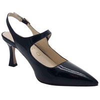 Kate Appleby Womens Kate Appleby Black Patent Strap Shoe - Parciau