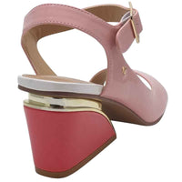 Kate Appleby Womens Kate Appleby Low Heel Pink Sandal - Yaxley
