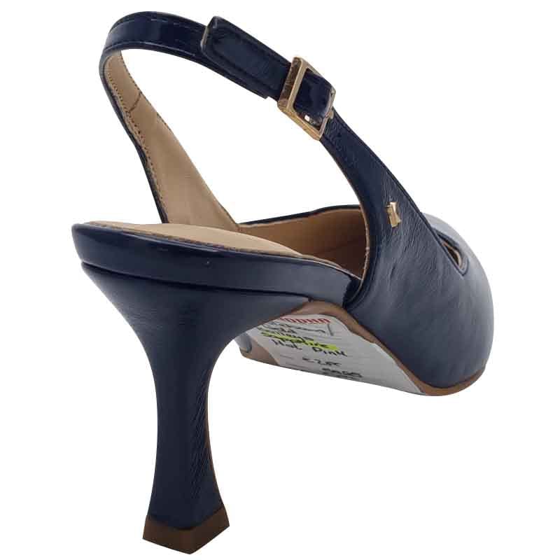 Kate Appleby Womens Kate Appleby Navy Patent Sling Back - Isleham