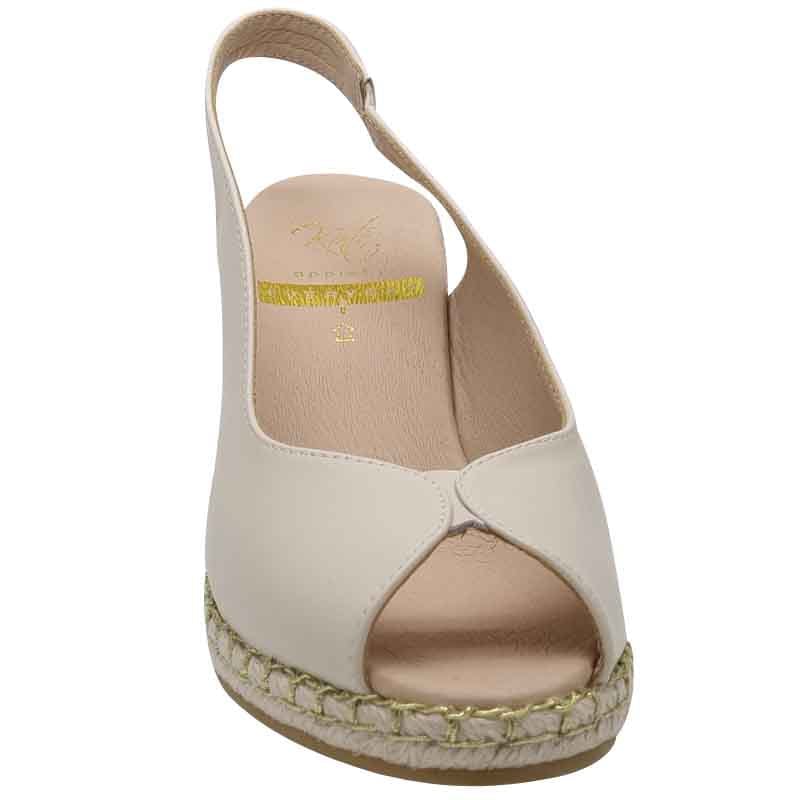 Kate Appleby Womens Kate Appleby Nude Wedge Sandal - Tregele
