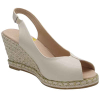 Kate Appleby Womens Kate Appleby Nude Wedge Sandal - Tregele