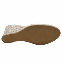 Kate Appleby Womens Kate Appleby White Wedge Sandal - Tregele
