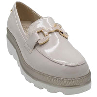 Kate Appleby Womens Kate Appleby Womens Beige Patent Wedge Shoe - Bladon
