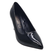 Kate Appleby Womens Kate Appleby Womens Black Copper Meatallic Court Shoe - Bamburgh