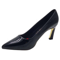 Kate Appleby Womens Kate Appleby Womens Black Copper Meatallic Court Shoe - Bamburgh