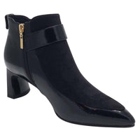 Kate Appleby Womens Kate Appleby Womens Black Low Cut Block Heel Ankle Boot - Elitisley