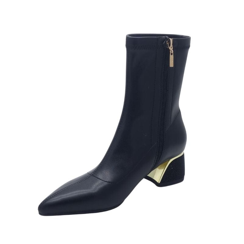 Kate Appleby Womens Kate Appleby Womens Black Low Heel Sock Boot -  Hackenby