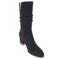 Kate Appleby Womens Kate Appleby Womens Black Suede 34 Lenght Knee Boot - Tilbrook