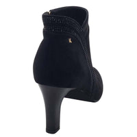 Kate Appleby Womens Kate Appleby Womens Black Suede High Heel Ankle Boot - Peakirk