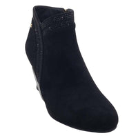 Kate Appleby Womens Kate Appleby Womens Black Suede High Heel Ankle Boot - Peakirk