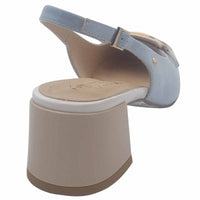 Kate Appleby Womens Kate Appleby Womens Blue Block Heel Slingback Shoe - Bickley