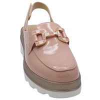 Kate Appleby Womens Kate Appleby Womens Blush Pink Low Wedge Slingback Shoe - Hawkfield