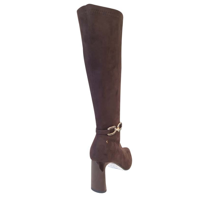 Kate Appleby Womens Kate Appleby Womens Brown Side Zip Knee Boot - Comberton