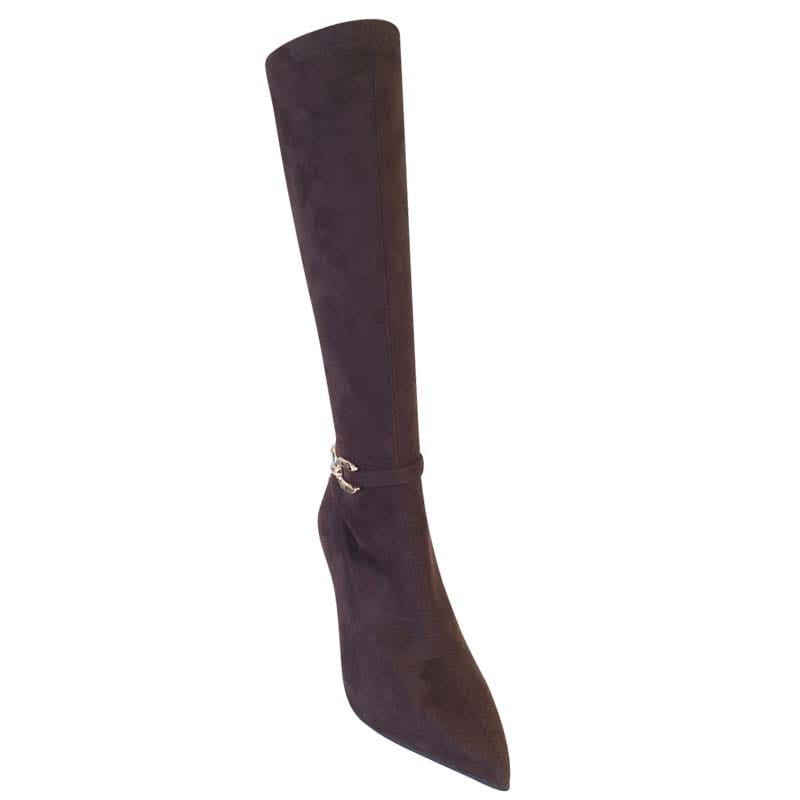 Kate Appleby Womens Kate Appleby Womens Brown Side Zip Knee Boot - Comberton