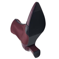 Kate Appleby Womens Kate Appleby Womens Burgundy Side Zip Socks Boot - Pymoor