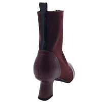 Kate Appleby Womens Kate Appleby Womens Burgundy Side Zip Socks Boot - Pymoor