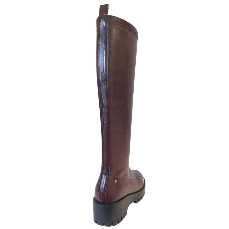 Kate Appleby Womens Kate Appleby Womens Burgundy Strectch Knee Boot - Eybister