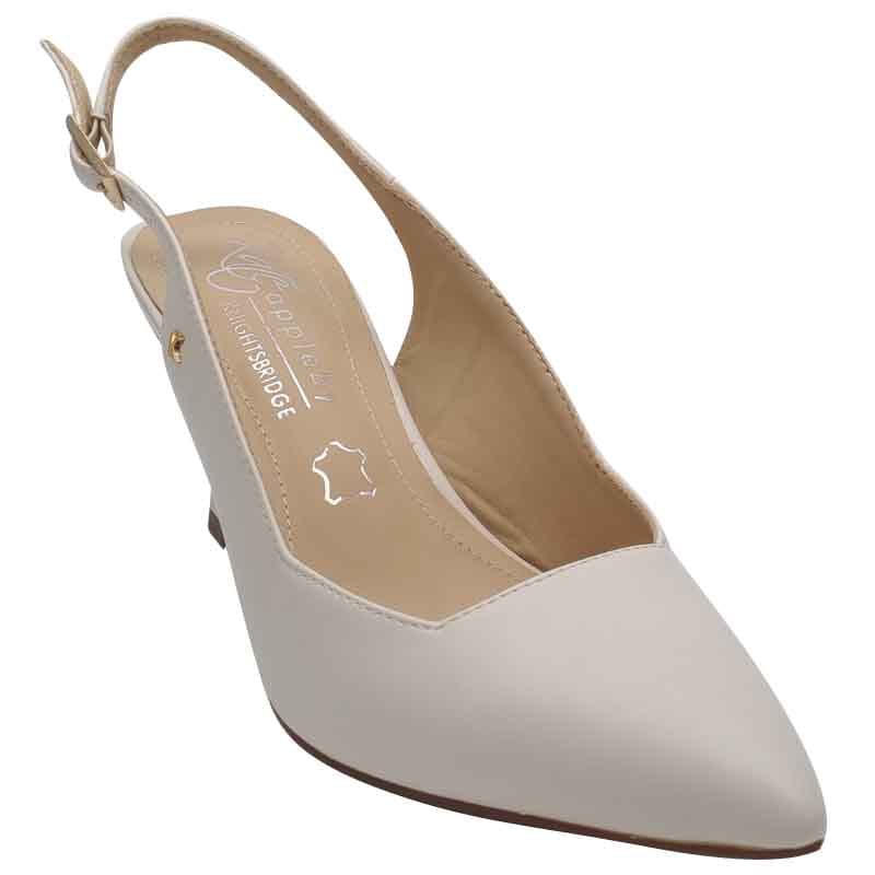 Kate Appleby Womens Kate Appleby Womens Cream Slingback High Heel - Denham