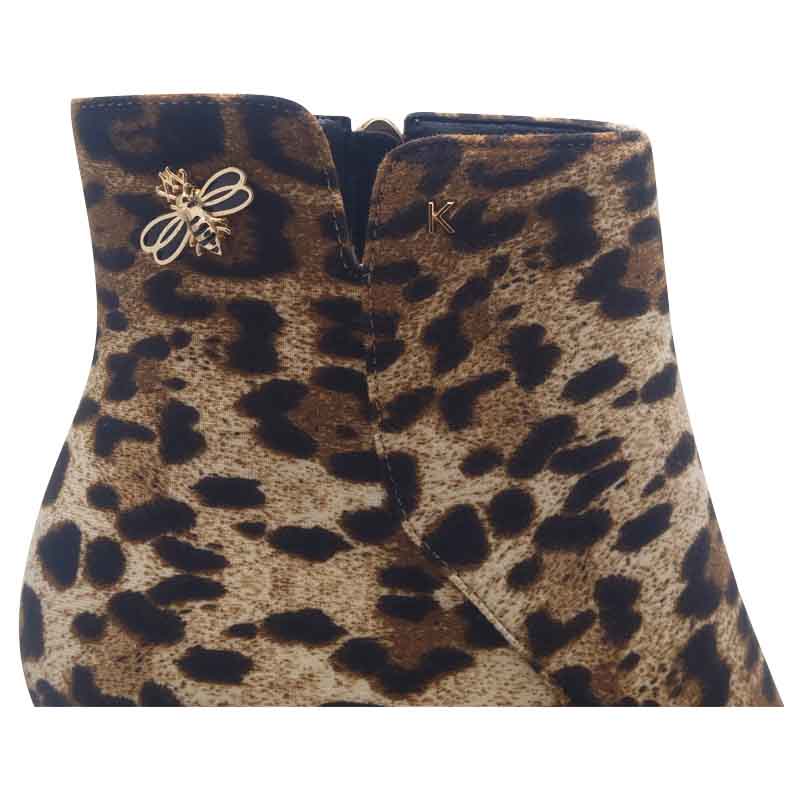 Kate Appleby Womens Kate Appleby Womens Leopard Print Suede Ankle Boot - Ambercam