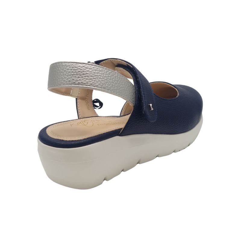 Kate Appleby Womens Kate Appleby Womens Navy Low Dressy Wedge Shoe - Wootton