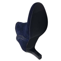 Kate Appleby Womens Kate Appleby Womens Navy Suede High Heel Ankle Boot - Peakirk
