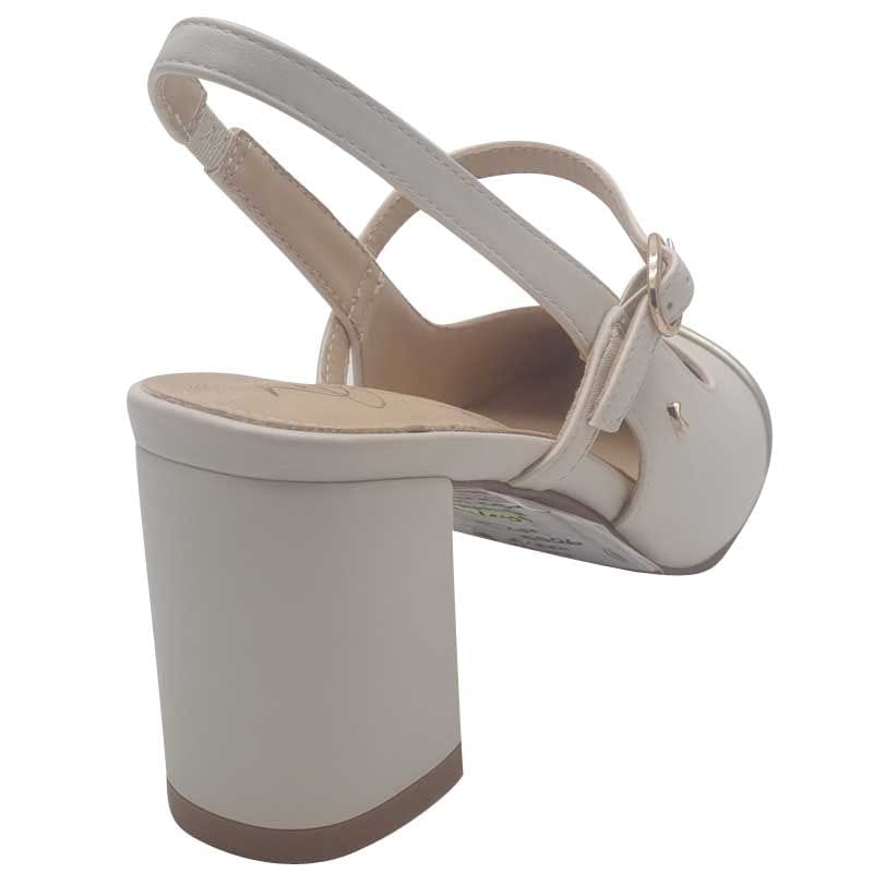 Kate Appleby Womens Kate Appleby Womens Nude Block Heel Slingback Shoe - Flowton