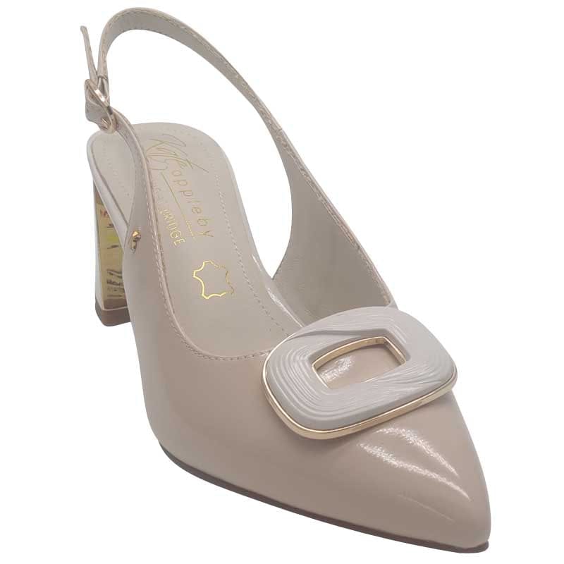 Kate Appleby Womens Kate Appleby Womens Nude High Heel Slingback Shoe - Biscar