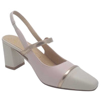 Kate Appleby Womens Kate Appleby Womens Pink Block Heel Slingback Shoe - Flowton
