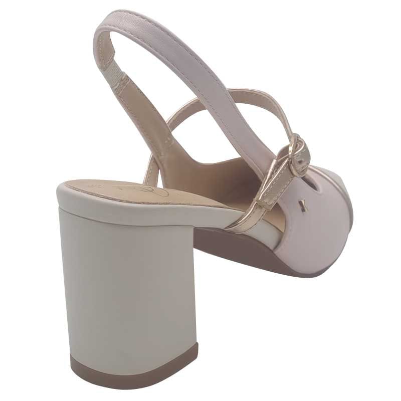 Kate Appleby Womens Kate Appleby Womens Pink Block Heel Slingback Shoe - Flowton