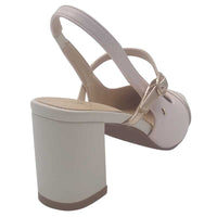 Kate Appleby Womens Kate Appleby Womens Pink Block Heel Slingback Shoe - Flowton