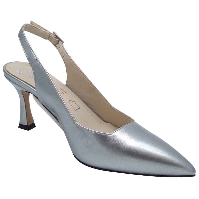 Kate Appleby Womens Kate Appleby Womens Silver Slingback High Heel - Denham