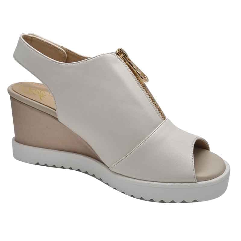 Kate Appleby Womens Kate Appleby Womens White Dressy Wedge Shoe - Burgate