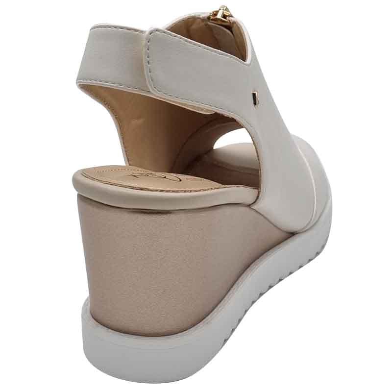Kate Appleby Womens Kate Appleby Womens White Dressy Wedge Shoe - Burgate