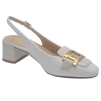 Kate Appleby Womens Kate Appleby Womens White Patent Slingback Shoe - Bickley