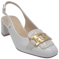 Kate Appleby Womens Kate Appleby Womens White Patent Slingback Shoe - Bickley