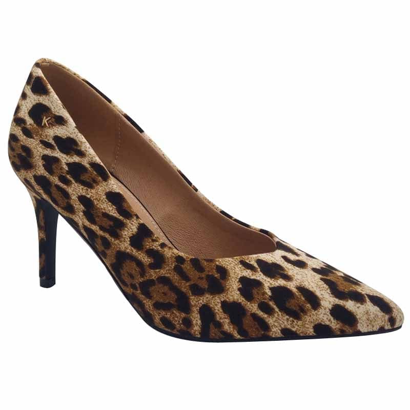 Kate Appleby Womens LEOPARD / 3UK Kate Appleby Womens Leopard Slip-On High Heel - Morpeth